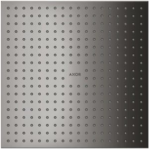 AXOR ShowerSolutions Kopfbrause 300/300 2jet Decke Polished Black Chrome, 35321330