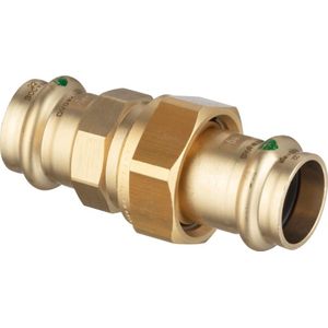 Viega Profipress Sanpress-Verschraubung, d 42mm Rotguss oder Siliziumbronze, Messing Modell 2260, 132446