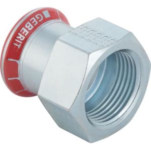 Geberit Mapress C-Stahl Übergang mit Innengewinde,  DN 15 / 20,  dø 18 mm, 21804