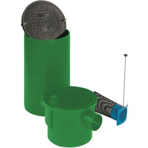 Wavin Grobfilterschacht DN400/125 Green H1,05, 3074909