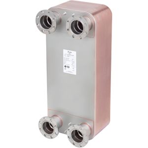 Danfoss Plattenwärmeübertrager XB66L-1 MicroPlate, 90 Platten, gelötet, DN65, 004B1966