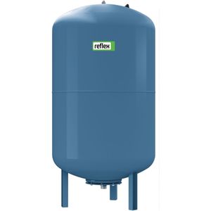 Reflex Refix DE 200, nicht durchströmtes Membran-Druckausdehnungsgefäß, blau, 10/4 bar, 7306700