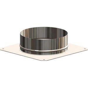 ATEC Verankerungsplatte DN160/230 Edelstahl Edelstahl blank, 706733