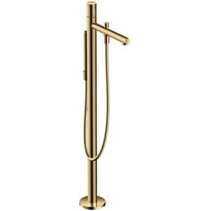 AXOR Uno Einhebel-Wannenmischer bodenstehend mit Zerogriff Polished Gold Optic, 45416990