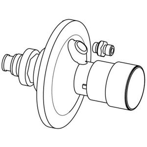 Uponor Combi Port Gen Diffür Druck Regler DN15, 100-400mbar, 1116229