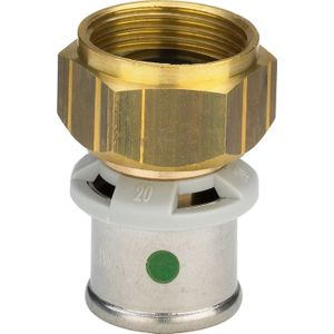 Viega Sanfix Fosta Sanfix P-Anschlussverschraubung, d 50mm, G 23/8 Rotguss Modell 2163, 603564