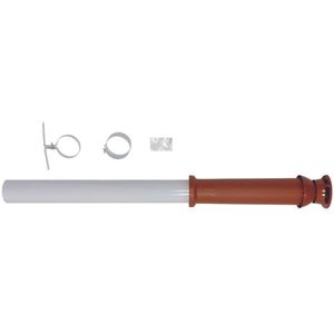 Vaillant senk. Dachdurchführung turboTEC Luft-/Abgasführung, 60/100 mm, rot, 303831