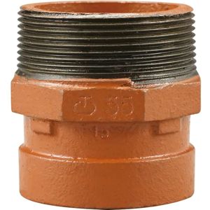 VSH Shurjoint Nutsystem Übergang a/a 48,3xR1 1/2" orange Typ 55, 100551515007