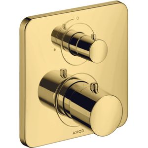 AXOR Citterio M Thermostat Unterputz mit Absperrventil Polished Gold Optic, 34705990