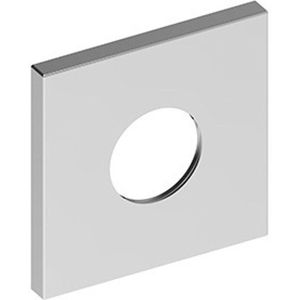 Keuco KE Wandrosette IXMO 59556, für Ab- und Umstellventile,eckig,105x105mm,verchromt, 59556010092