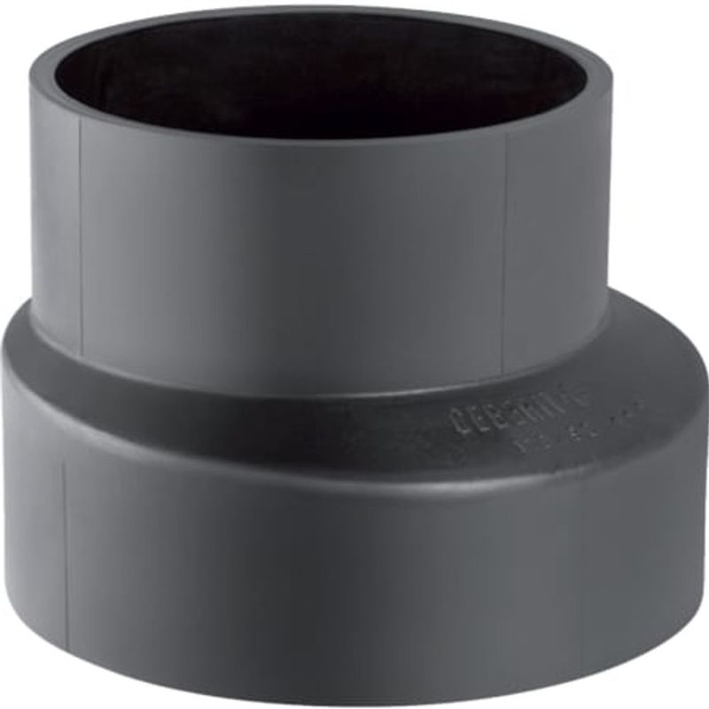 Geberit PE Reduktion exzentrisch, kurz,  DN 125 / 100,  dø 125 mm, 368.586.16.1