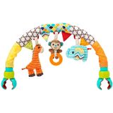 Infantino - Soft - Go-Gaga - Safari Stroller Arch - Kinderwagen Speeltjes