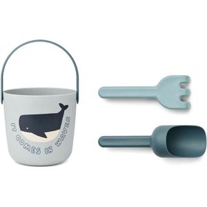 Liewood - Beach Set Donny - Emmer met handvat, schop en een hark