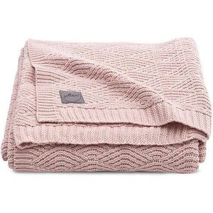 Jollein - Deken River Knit | Pale Pink