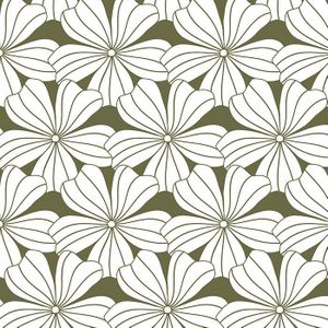 Swedish Linens - Kussensloop Flowers (50x75 cm)