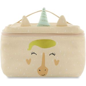 Trixie Lunchtas - Mrs. Unicorn - Koeltas voor kinderen - Met naamlabel - Thermische Tas voor Lunch - Roze