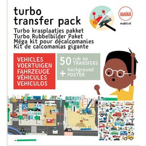 Makii - Turbo Krasplaatjes pakket