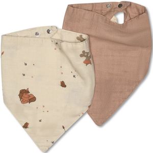 Nuuroo - Slabbetjes - Villads muslin - 2 pack