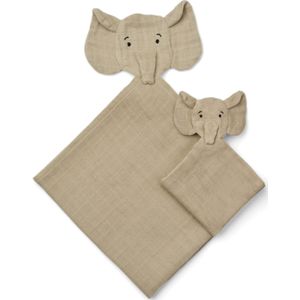 Liewood - Alya Olifant Knuffeldoek Set Mist