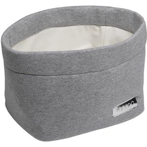 Meyco Baby Knit Basic commodemandje - grey melange - small