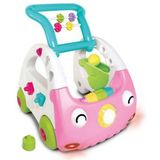 Infantino - 3 In 1 Baby Walker Loopwagen - Loopwagens - Roze