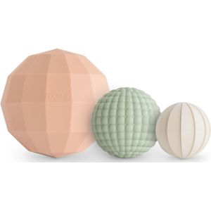 Mushie - Siliconen Sensorische Ballenset - Nesting Spheres Sensory Toy