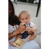 Mushie Baby Tandenborstel Soft Lilac + Ivory (set van 2)