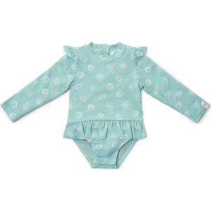 Little Dutch Badpak - Ocean Treasures - Surf Blue - Lange Mouwen