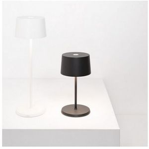 Sokkellamp - Lila - Aluminium - Oplaadbaar - LED