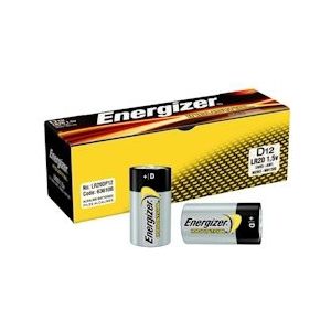 Energizer Industrial alkaline batterij D/LR20/E95, 12 stuks - 636108