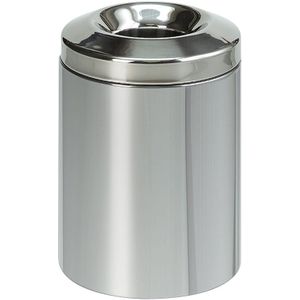 Brabantia RVS-afvalemmer Roestvrij-staal 212 mm 215 mm 295 mm zilver - zilver Roestvrij staal 55378928