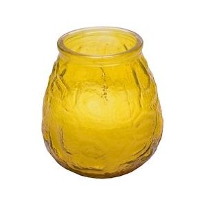METRO Professional Citronella-kaars, paraffine, Ø 10 x 10.5 cm, brandduur van 48 uur, geel - geel Was 909247