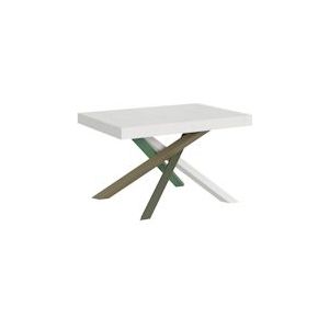 Itamoby Uitschuifbare tafel 90x130/390 cm Volantis Veelkleurige structuur Aswit 4/A - VE130TAV4A390-BF