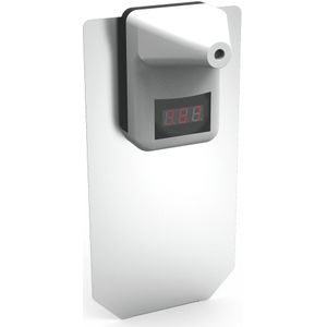 FRICOSMOS-contactloze thermometer met adapter voor bevestiging op gelkolom - Roestvrij staal 8434029618687