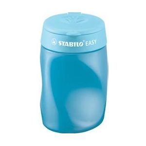 STABILO EASYsharpener potloodslijper, 2 gaten, voor linkshandigen, blauw - blauw Papier 4501/2