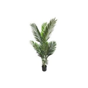 Kunstmatige kamerplant Palma areca 140 cm groen met pot - groen Kunststof P7530-09