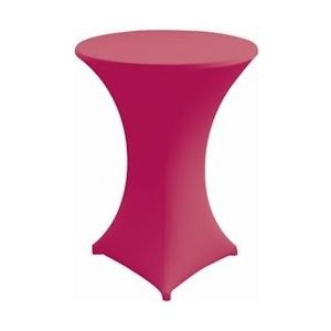 Gastro Uzal tafelkleed stretch, jas voor een staande tafels: 80-85 cm hoogte: 110-115 cm roze - roze 8007