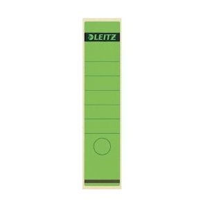 Leitz rugetiketten ft 6,1 x 28,5 cm, groen - 16400055