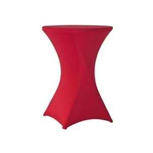 Gastro Uzal tafelkleed Stuttgart 70-75 cm rood - rood 70-75SR