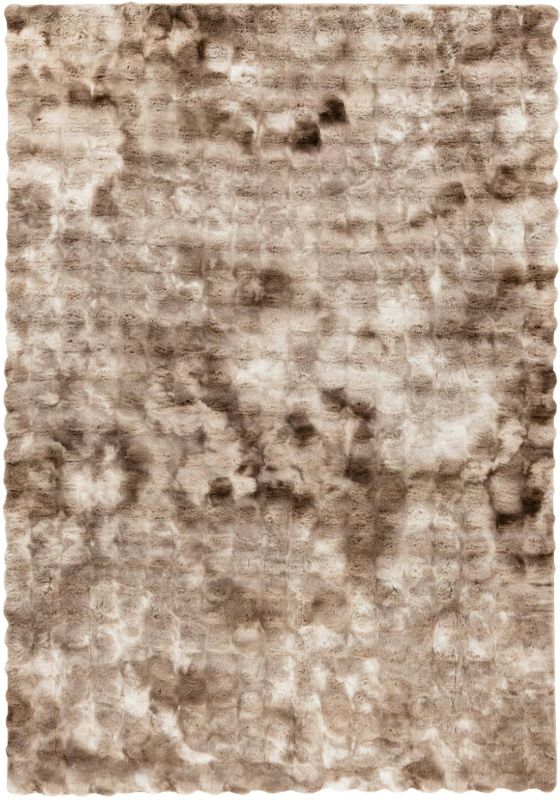 Lalee - Avenue - Vloerkleed - Taupe - Handgetufte Micropolyestervezels