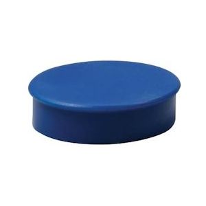 Nobo magneten diameter van 20 mm, blauw, blister van 8 stuks - 5028252139922