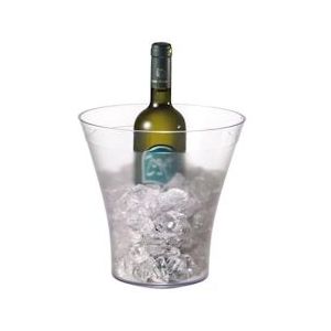 APS Wijn / champagne koeler Ø (bovenkant) 22 cm, H: 23 cm - transparant Synthetisch materiaal 36066