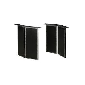 SIT Möbel Tafelframe | voor panelen van 160 tot 240 cm | metaal zwart | B 70 x D 15 x H 72 cm | 07114-43 | Serie TOPS & TABLES - zwart Metaal 07114-43