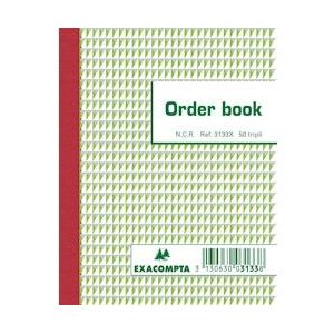 Exacompta orderbook, ft 13,5 x 10,5 cm, tripli (50 x 3 vel) - 3130630031338