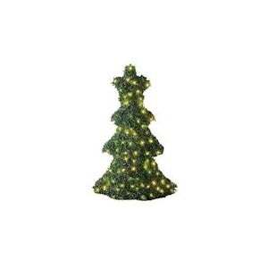Tarrington House LED Kerstboom OGT160SG2, Buxus / Metaal / Kunststof / Koper, 66 x 20 x 100 cm, 160 LED's, 3,6 W, warm wit - groen Multi-materiaal 4067373039712