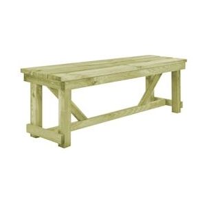 vidaXL Tuinbank 140 cm Geïmpregneerd grenen hout - 8718475712695