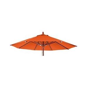 Mendler Vervangingshoes voor horeca parasol HWC-C57, parasolhoes, rond Ø4m polyester 3kg ~ terracotta - oranje Textiel 76667