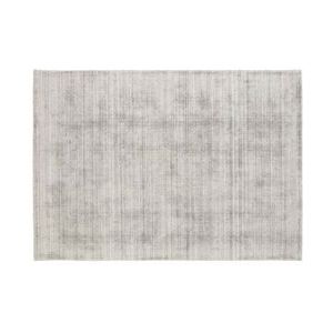 Oviala Business Lichtgrijs bedrukt rechthoekig chenille vloerkleed 200 x 290 cm - grijs Polyester 108603