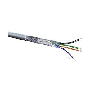 ROLINE S/FTP-kabel Cat.5e (Klasse D), soepel, 300m - grijs 21.15.0321