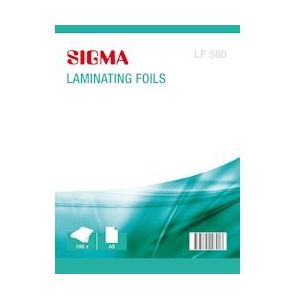 SIGMA Lamineerhoezen LF580 A5, 100 stuks. - transparant 706786